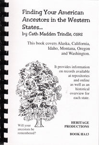 SALE! Finding Your American Ancestors in the Western States