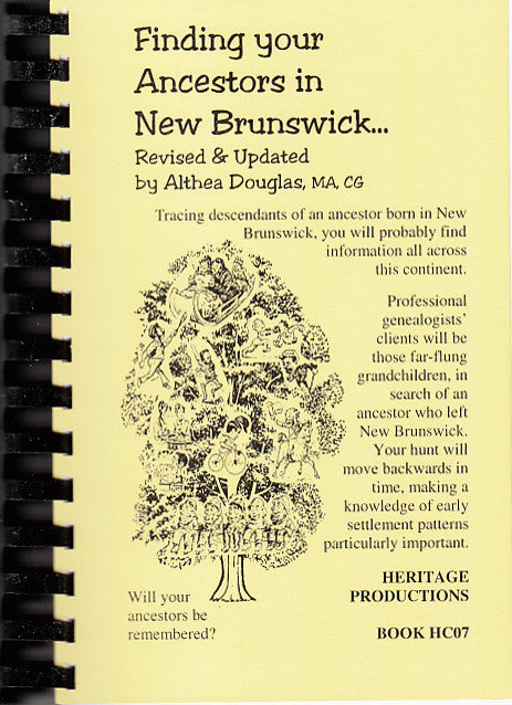 Finding Your Ancestors in New Brunswick