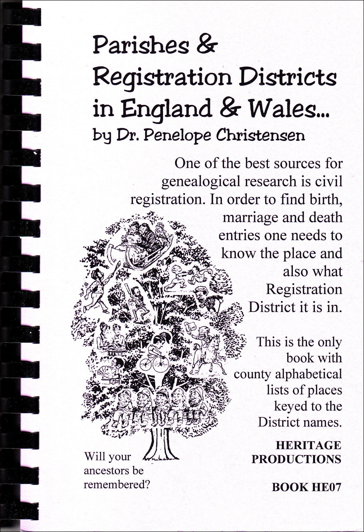 Parishes and Registration Districts in England and Wales