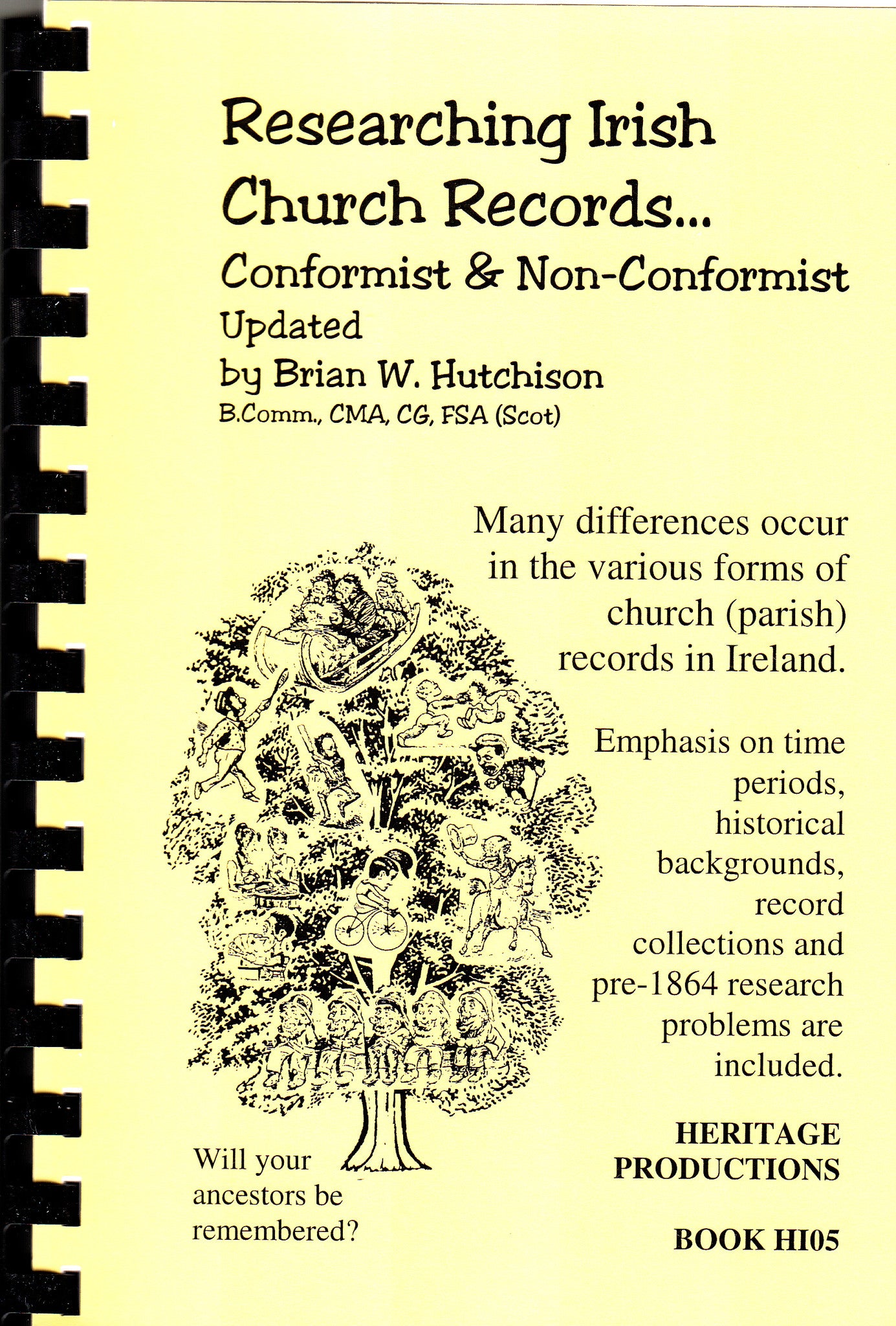 Researching Irish Church Records Conformist and Non-Conformist