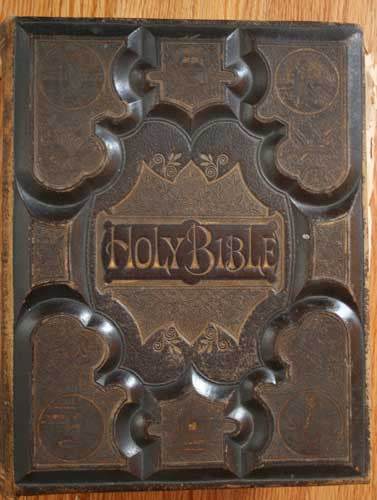 1870's Carmack Family Bible - Morgan Co., Illinois to Green Co., Kentucky