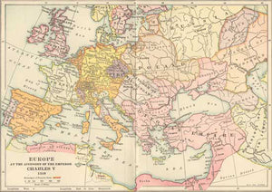 1519 Map of Europe