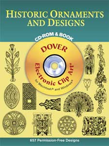 Historic Ornaments & Designs CD-ROM & Clip Art