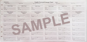 Mini Binder refill - Family Forward Lineage form (FF)