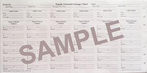 Mini Binder refill - Family Forward Lineage form (FF)
