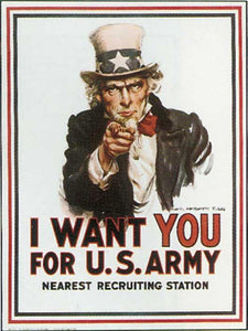 Poster "I want YOU for the U. S. Army"