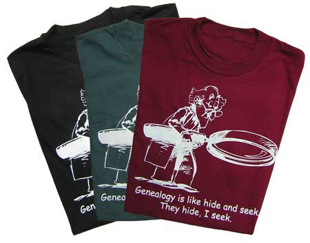 Genealogy T-Shirts for Sale