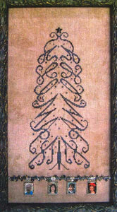 Family Tree Ornament Cross Stitch Pattern