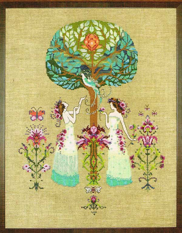 Tree of Hope Cross Stitch Pattern